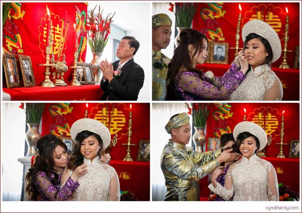 wedding, cyndi hardy photography, photography, photographer, san diego, california, tea ceremony, Vietnamese, coronado, loews